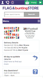 Mobile Screenshot of flagandbuntingstore.co.uk
